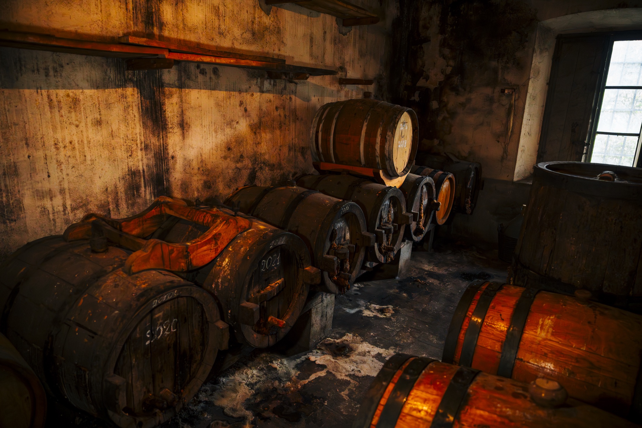 I caratelli storici della vin santeria Barattieri